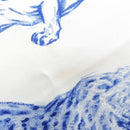 hermes white scarf side view