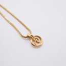 christian dior necklace front view