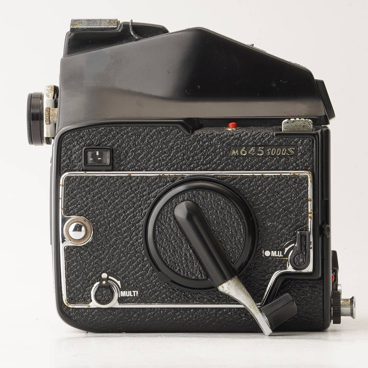 mamiya m645 film camera rear view