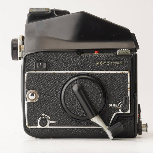 mamiya m645 film camera rear view