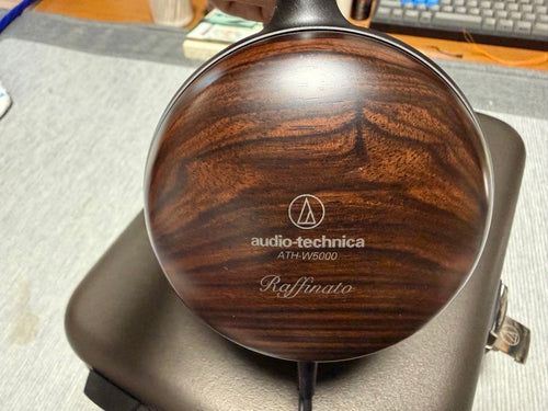audio-technica ath-w5000 headphones markings and labels