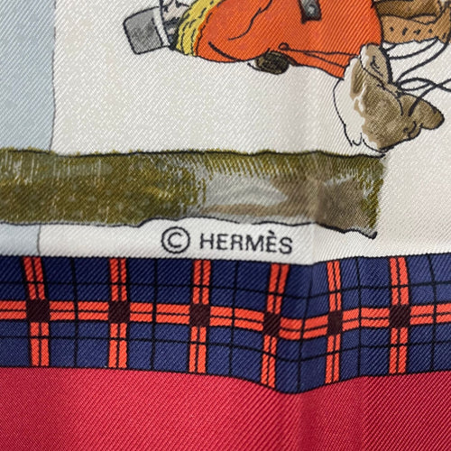 hermes scarf markings and labels