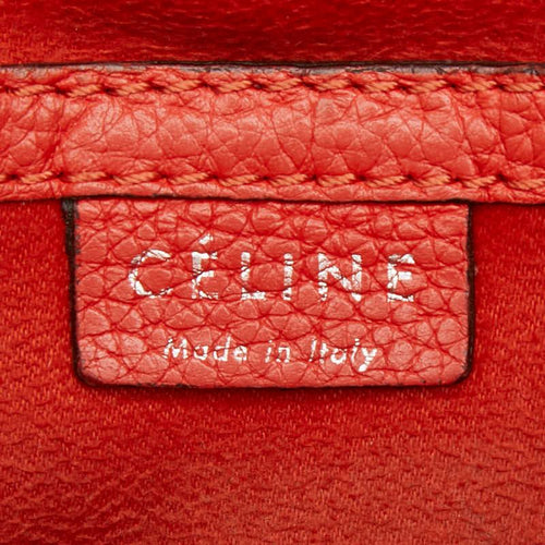celine shoulder bag markings and labels