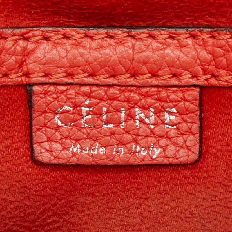 celine shoulder bag markings and labels