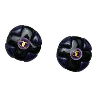 Chanel Earrings – Navy