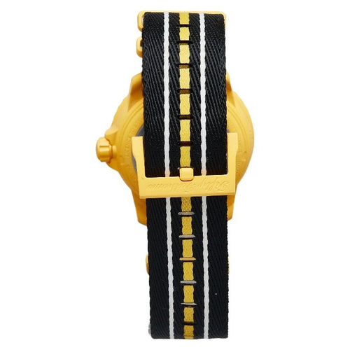 swatch so35p100 watch side view