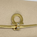 salvatore ferragamo beige wallet markings and labels