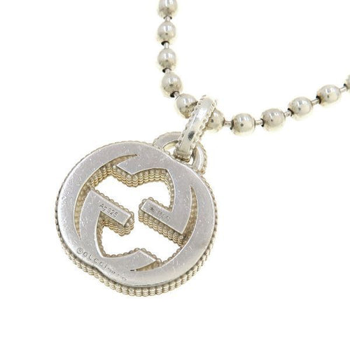 gucci 925sv/19.2g necklace side view