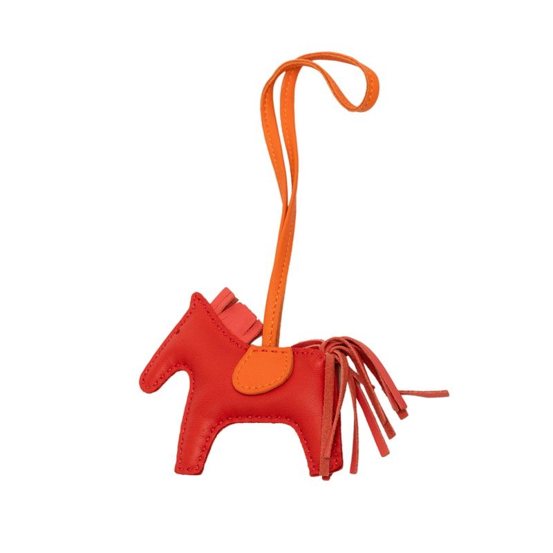 Hermes Keychain – Orange