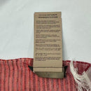 versace orange scarf markings and labels