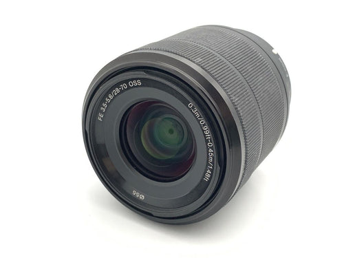sony sel2870 lens rear view