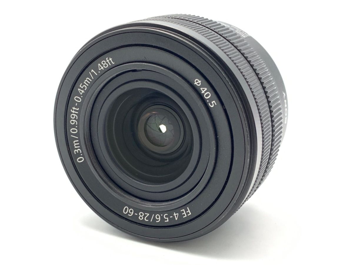 sony f4-5.6 lens rear view