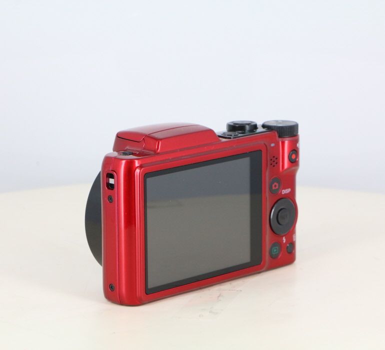 casio ex-h50rd compact digital camera side view