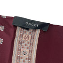 gucci scarf side view