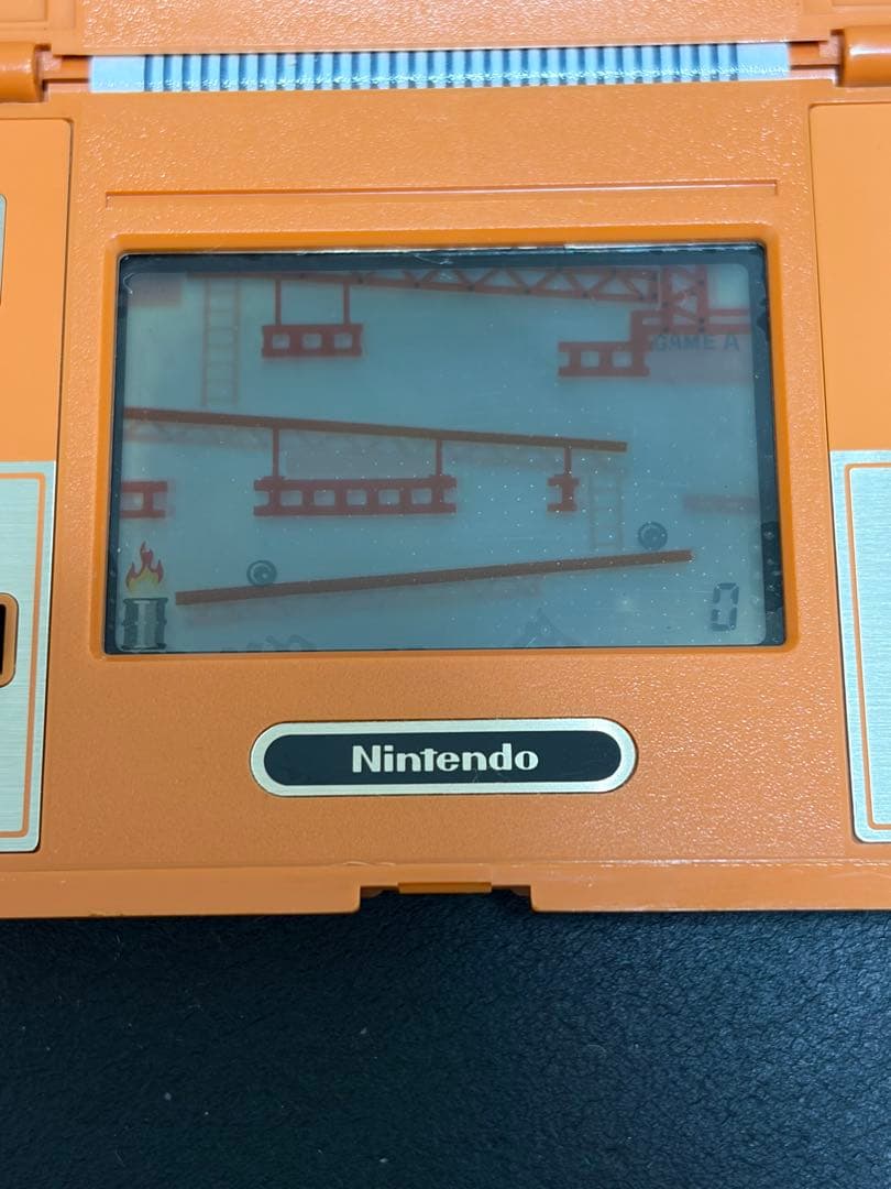 nintendo dk-52 handheld electronic game markings and labels