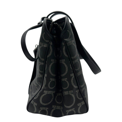 salvatore ferragamo tote bag side view
