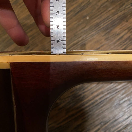 yamaha fg-421 acoustic guitar markings and labels