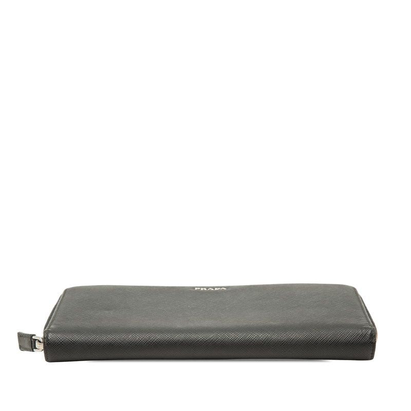 prada wallet rear view