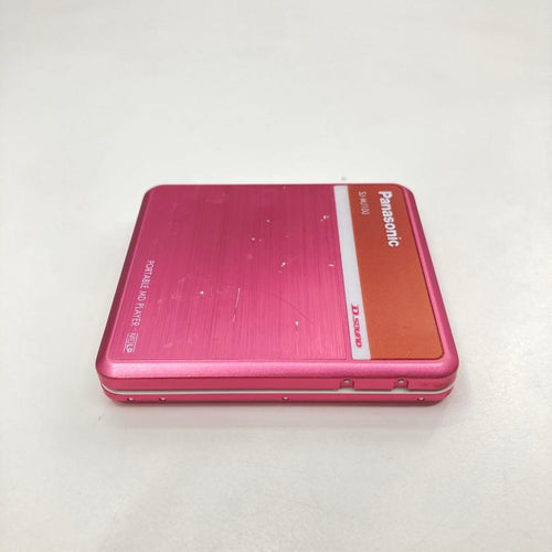 panasonic sj-mj100 pink minidisc player accessories included