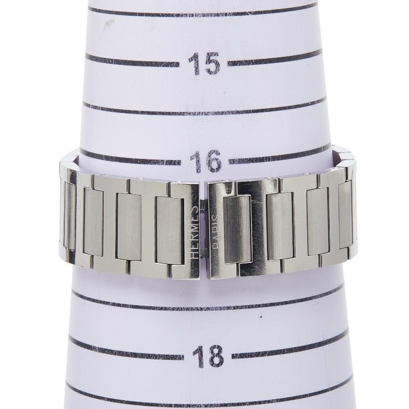 hermes no1.710 grey watch interior details