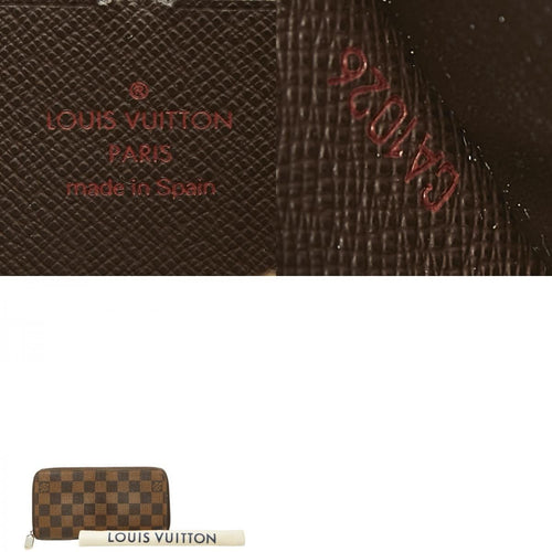louis vuitton n60015 wallet markings and labels
