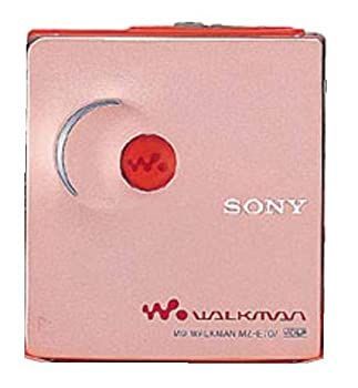 Sony MZ-E707 MiniDisc Player – Orange