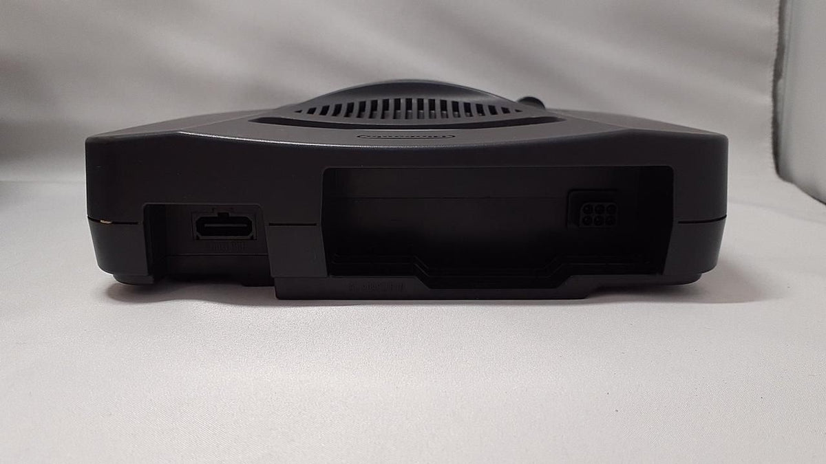 nintendo nus-001 video game console side view