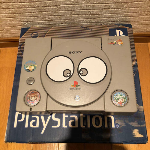 sony scph-3000 video game console rear view