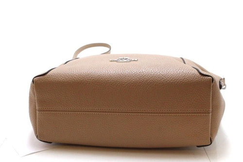 coach c6229 beige shoulder bag accessories included