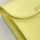 celine wallet interior details