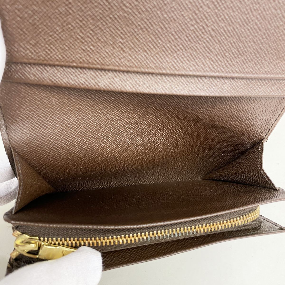 louis vuitton n61730 wallet rear view