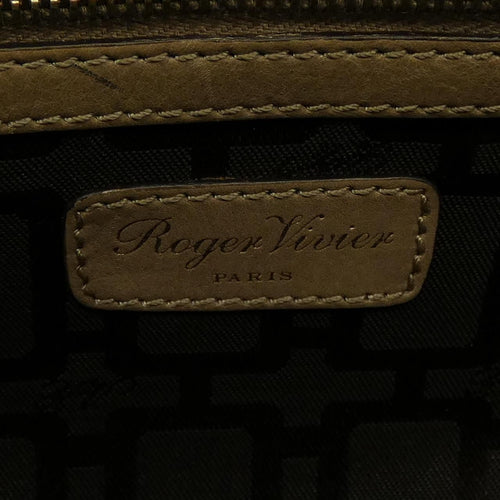 roger vivier beige handbag accessories included