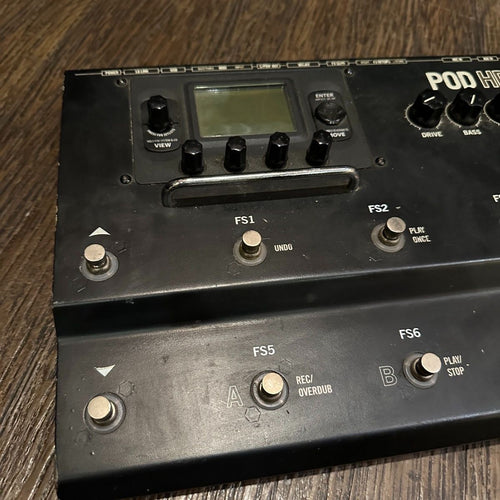 line6 hd500x guitar effector front view