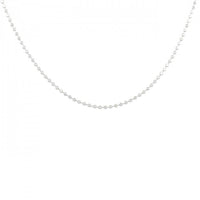 18K White Gold Necklace