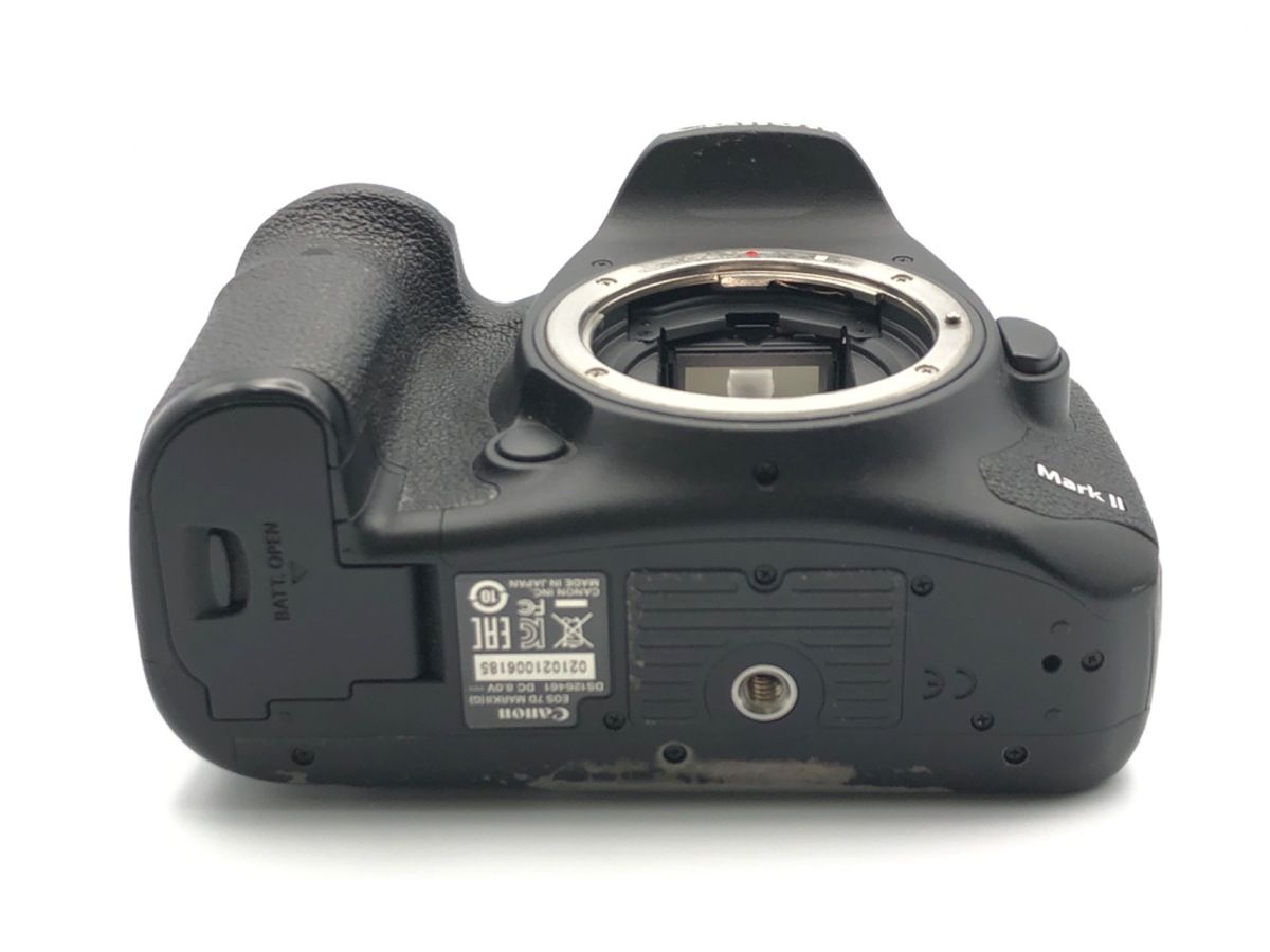 canon eos-7d mark ii digital slr camera rear view