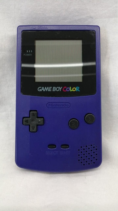 nintendo cgb-001 handheld console rear view