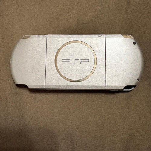 sony psp-3000 handheld console rear view