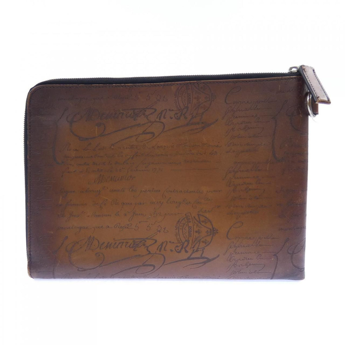 berluti pouch / clutch rear view