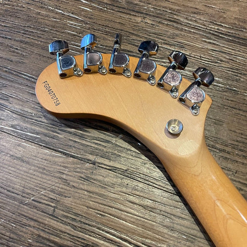 fernandes zo-3 electric guitar markings and labels