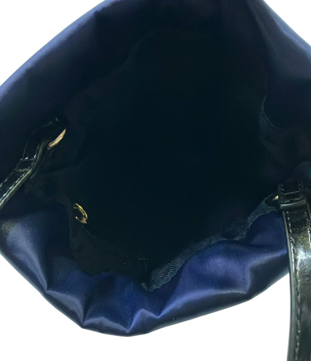 lanvin en bleu navy shoulder bag accessories included