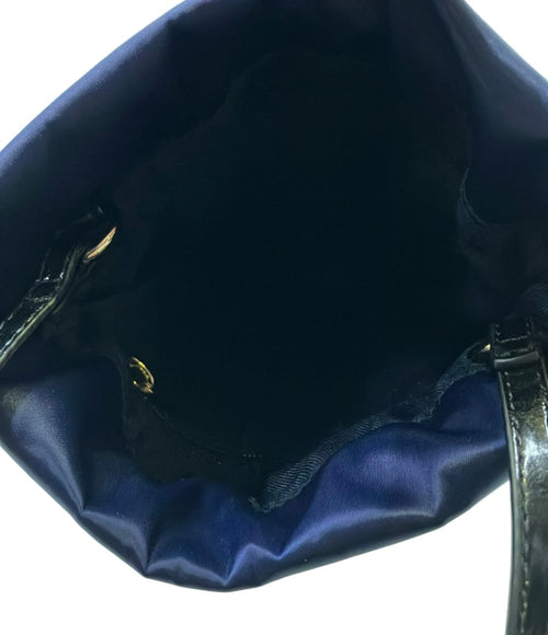 lanvin en bleu navy shoulder bag accessories included