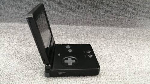 nintendo ags-001 handheld console side view
