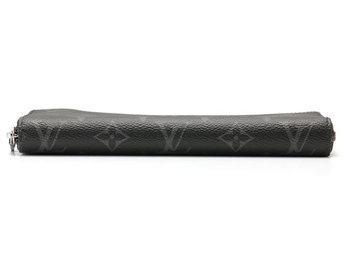 louis vuitton m11611 grey wallet markings and labels