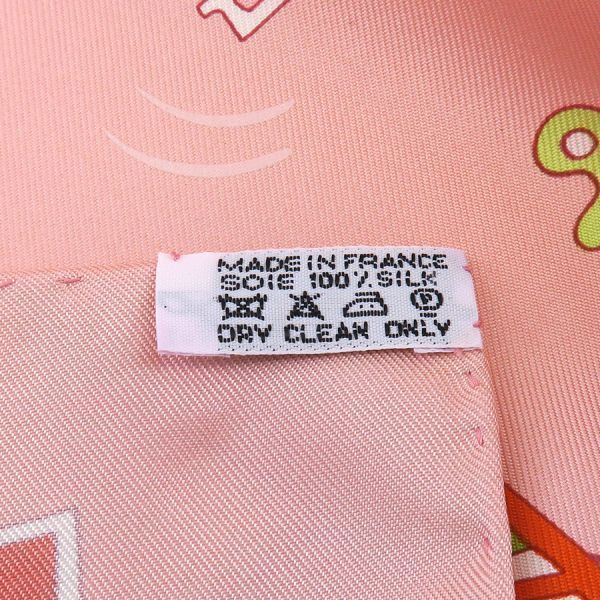 hermes scarf markings and labels