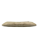 coach beige pouch / clutch side view