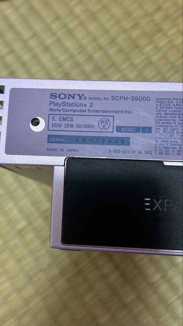 Sony SCPH-39000 Video Game Console