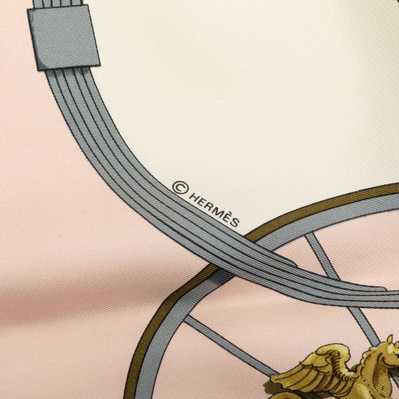 hermes pink scarf functional details