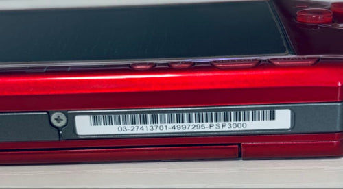 sony psp-3000 handheld console front view