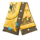 hermes scarf front view