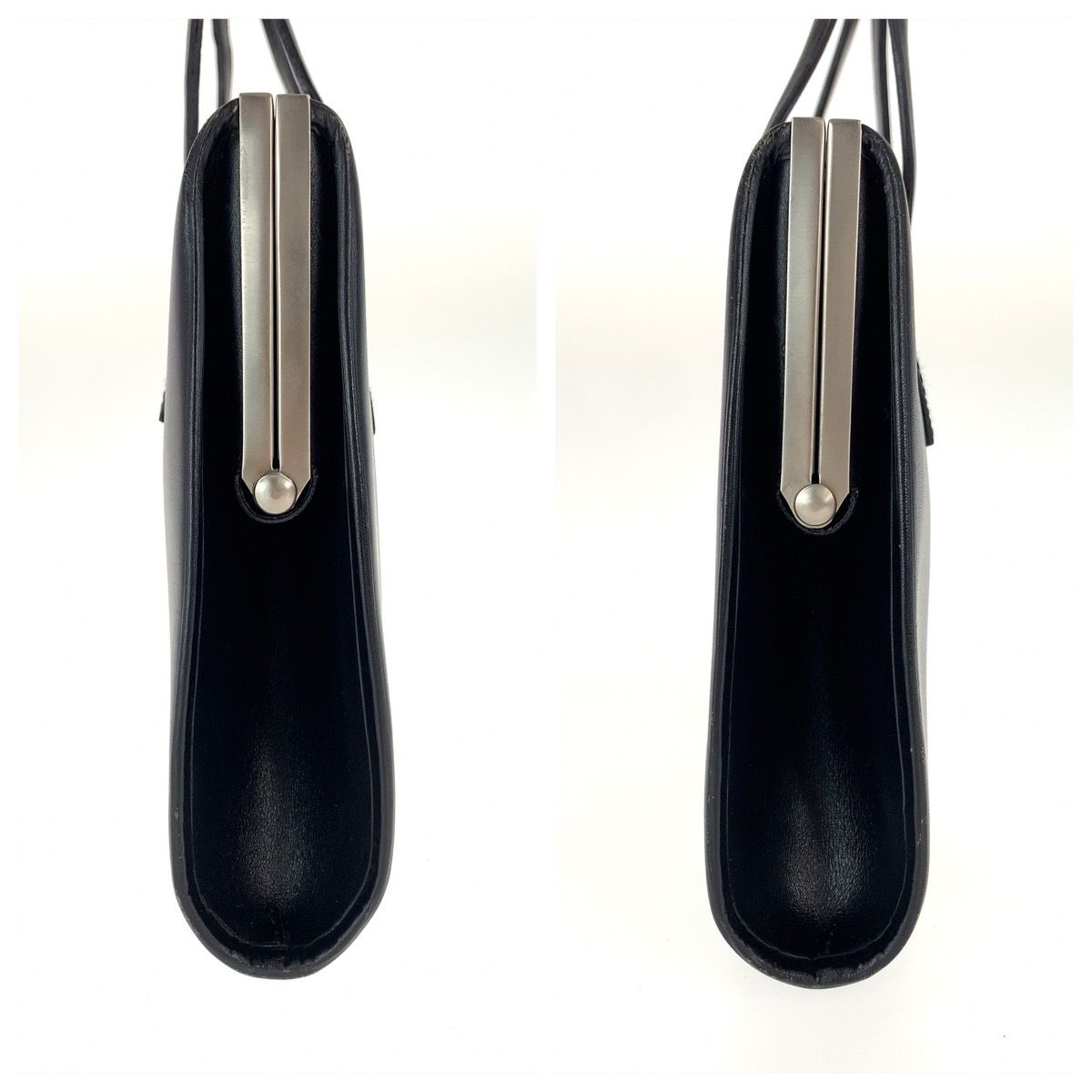 loewe black tote bag functional details